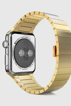 Gold Link Bracelet for Apple Watch