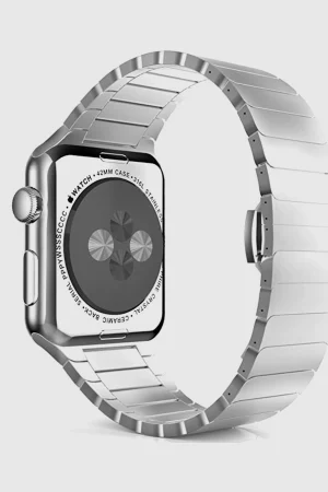 Silver Link Bracelet for Apple Watch