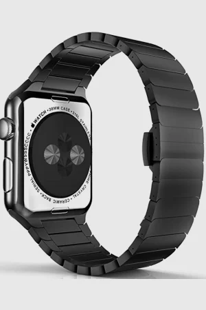 Black Link Bracelet for Apple Watch