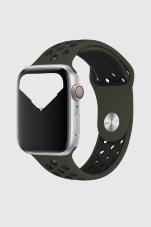 Army Green/Black Sport Band Active for Apple Watch