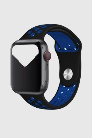 Black/Blue Sport Band Active for Apple Watch
