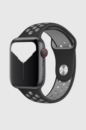 Black/Grey Sport Band Active for Apple Watch