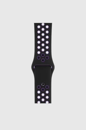 Alternative view of Black/Hyper Grape Sport Band Active for Apple Watch