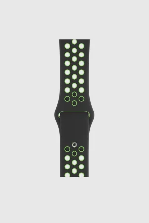 Alternative view of Black/Lime Blast Sport Band Active for Apple Watch