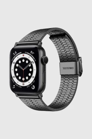 Black Matrix Stainless Steel Band for Apple Watch