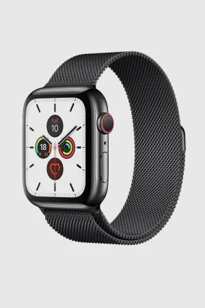 Black Milanese Loop for Apple Watch