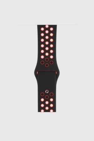 Alternative view of Black/Red Sport Band Active for Apple Watch