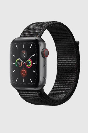 Black Sport Loop For Apple Watch