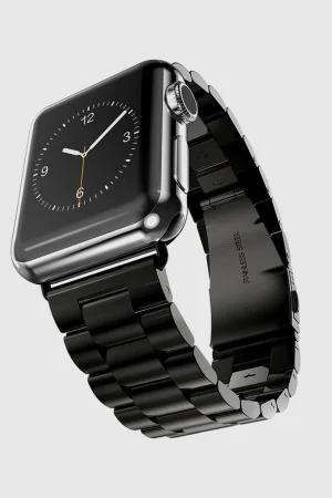 Black Stainless Steel Band for Apple Watch