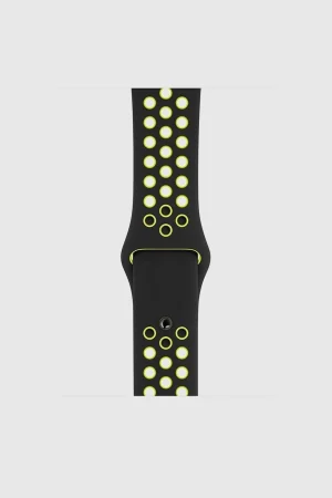 Alternative view of Black/Volt Sport Band Active for Apple Watch