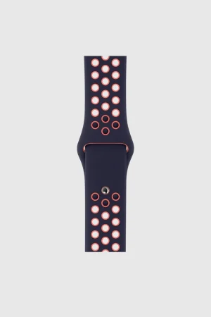 Alternative view of Blue Black/Bright Mango Sport Band Active for Apple Watch
