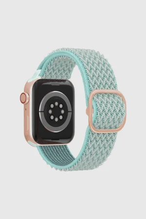 Blue Stretchy Elastic Loop Band for Apple Watch