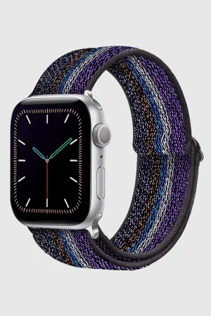 Boho Purple Elastic Loop for Apple Watch