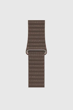Alternative view of Brown Leather Loop for Apple Watch