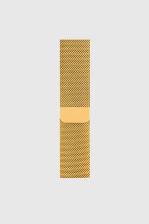 Alternative view of Classic Gold Milanese Loop for Apple Watch