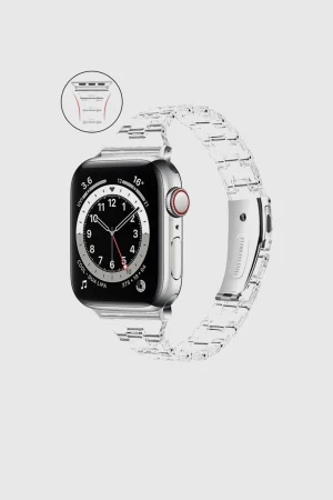 Clear Slim Transparent Resin Band for Apple Watch