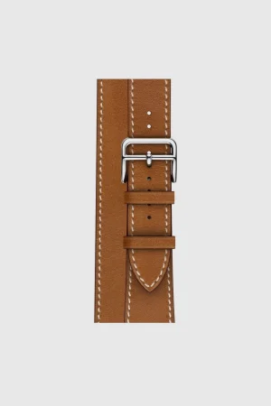 Alternative view of Fauve Double Tour Leather for Apple Watch