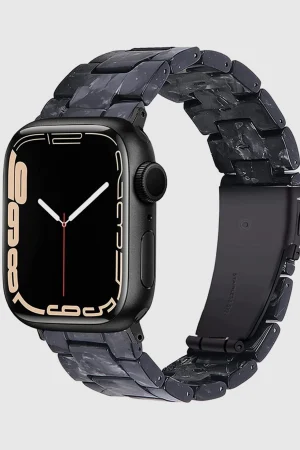 Giselle Band for Apple Watch in Black Marble
