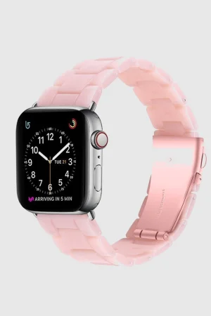 Giselle Band for Apple Watch in Pearl Pink