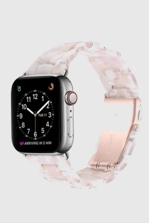 Giselle Band for Apple Watch in Rose Quartz