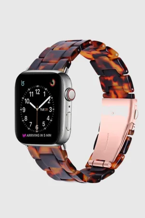 Giselle Band for Apple Watch in Tortoiseshell