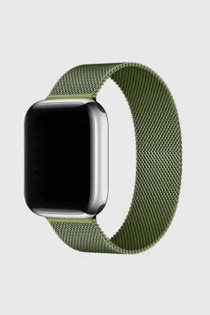 Grass Green Milanese Loop For Apple Watch