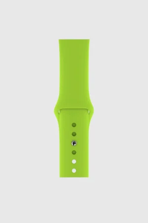 Alternative view of Green Sport Band for Apple Watch