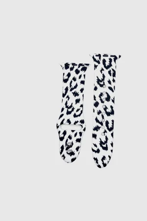 Grey Leopard Printed Sport Band for Apple Watch