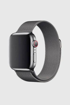 Gun Metal Milanese Loop for Apple Watch