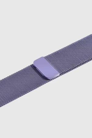 Alternative view of Lavender Milanese Loop for Apple Watch