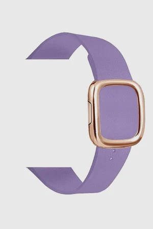 Lilac Rose Gold Modern Buckle For Apple Watch