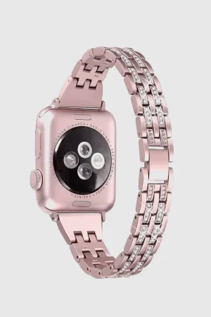 Alternative view of Manhattan Bracelet Rose Pink Stainless Steel Band for Apple Watch
