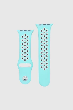 Marine/White Sport Band Active for Apple Watch