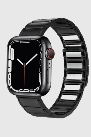 Maximus Magnetic Stainless Steel Band for Apple Watch in Black