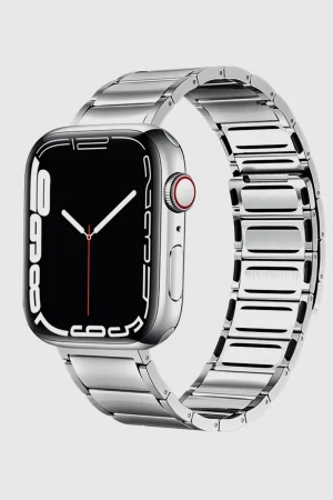 Maximus Magnetic Stainless Steel Band for Apple Watch in Silver