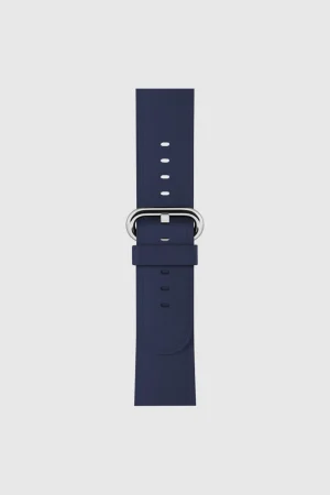 Alternative view of Midnight Blue Classic Leather Buckle for Apple Watch