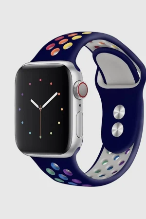 Midnight Blue/Rainbow Pride Sport Band Active for Apple Watch