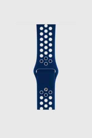 Alternative view of Midnight Blue/White Sport Band Active for Apple Watch