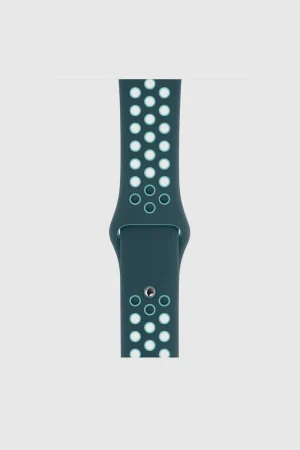 Alternative view of Midnight Turquoise/Aurora Green Sport Band Active for Apple Watch