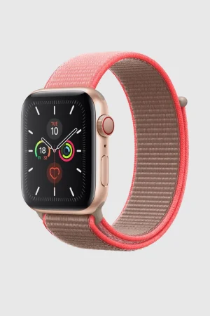 Neon Pink Sport Loop For Apple Watch