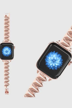 Pyramid Bracelet Band For Apple Watch - Rose Gold