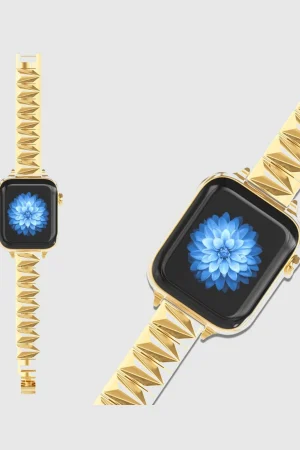 Pyramid Bracelet Band For Apple Watch - Gold
