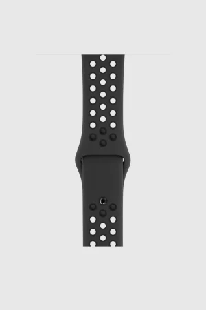 Alternative view of Obsidian/Black Sport Band Active for Apple Watch
