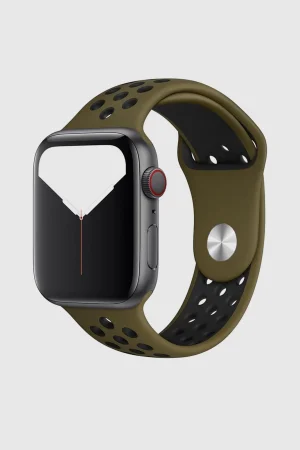 Oliver Flak/Black Sport Band Active for Apple Watch