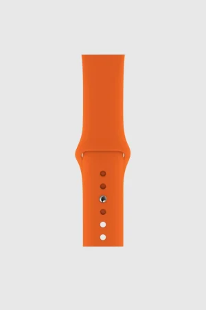 Alternative view of Orange Sport Band for Apple Watch