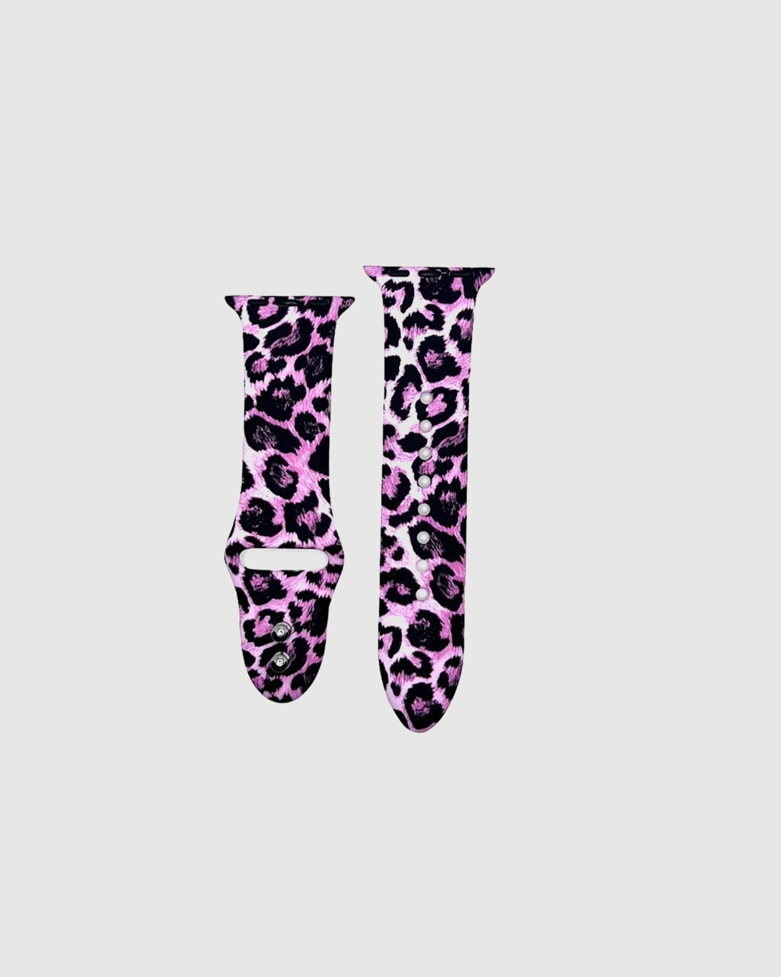 Pink Leopard Printed Sport Band for Apple Watch