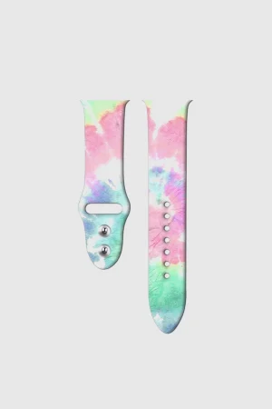 Psychedelic  Swirl Printed Sport Band for Apple Watch