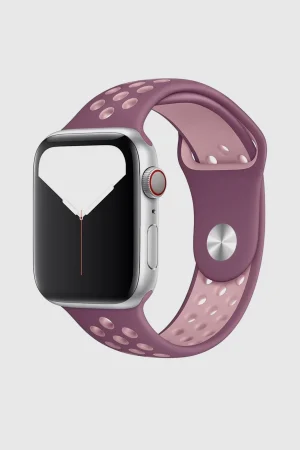 Purple/Soft Pink Sport Band Active for Apple Watch