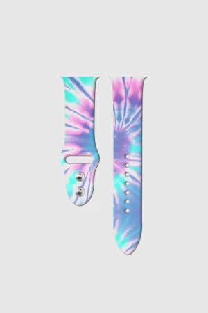 Purple Swirl Printed Sport Band for Apple Watch