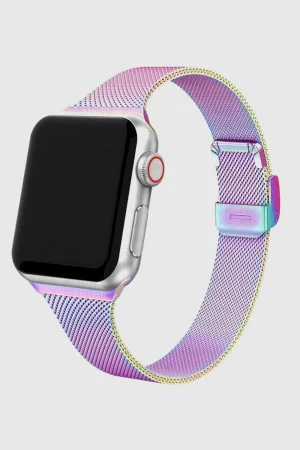 Rainbow Geneva Slim Milanese Band for Apple Watch